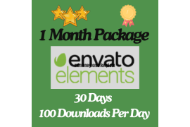 Envato Elements 30 Günlük Kullanım